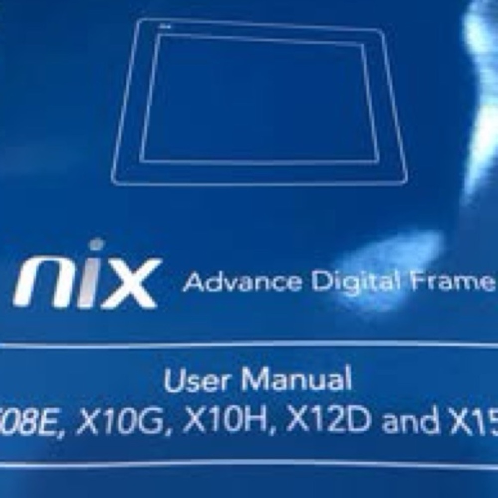 NIX Digital Photo Frame with Remote - Picture 6 of 6